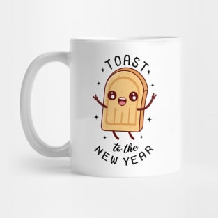 Toast To The New Year Mug